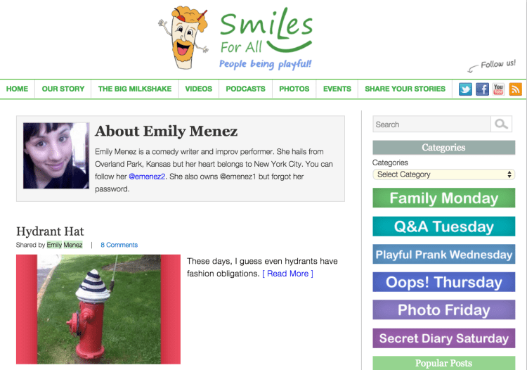 Smiles For All articles